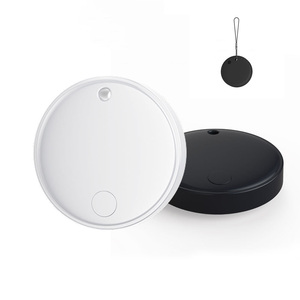 Dispositif de suivi personnalisé blanc et noir pour iOS et Android, traceur anti-perte pour animaux de compagnie, mini traceur <span class=keywords><strong>GPS</strong></span> de positionnement global pour chiens et chats - Product Image 1