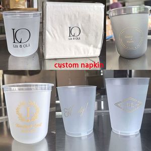 Gobelet carré transparent en PET à paroi simple avec logo personnalisé pour thé aux perles, café froid, avec couvercle, pour mariage et événements - Product Image 4