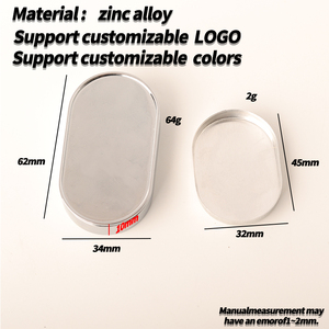 Chất Lượng Cao Từ Refillable Rắn Nước Hoa Container Trường Hợp Sang Trọng Kim Loại Nhỏ Gọn Trường Hợp Cho Mỹ Phẩm Cao Cấp Kim Loại Thủ Công Mỹ Nghệ - Product Image 4