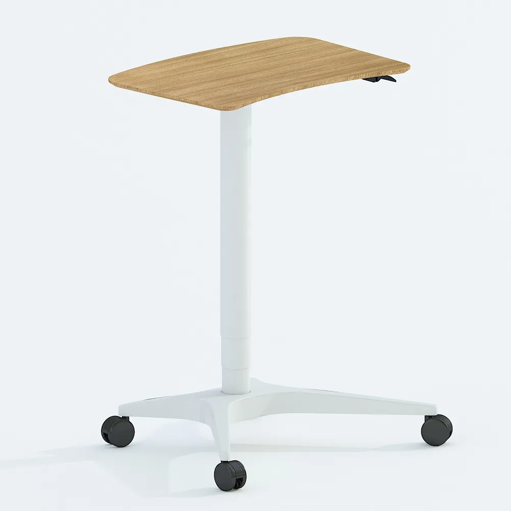 Computer Desk Verstelbare Hoogte Stand Duurzaam Desktop Pneumatische Kantoor Werktafel