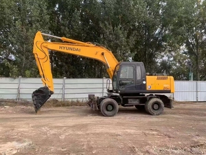 Excavateurs d'occasion Original coréen hyundai 210w Wheel Excavator 21 Ton Robex 210 Excavadora R210w-9 Acheter Cheap Price 210w-7 - Product Image 4