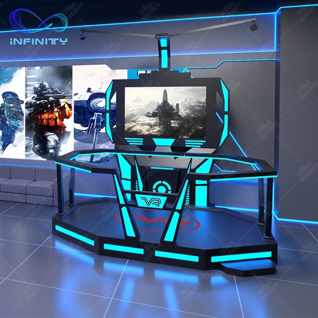 Vr Multiplayer Interactive 3D Vr Headsets Glasses 9D Cinema Vr Theme Park Coin Operated Game Machine in Stock for Sale