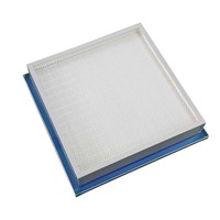 Filtre à poussière pour fenêtre de haute qualité à bon prix, filtre HEPA H13, boîte de filtre HEPA à joint en gel pour équipement de filtration hospitalier