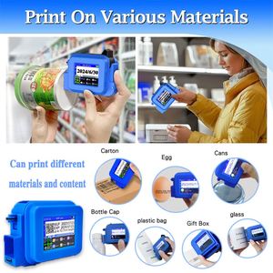 Venda quente Impressora Portátil De Secagem Rápida Máquina De Fabricante De Etiquetas De Tinta Mini Impressora A Cores Impressoras De Código Qr Portátil - Product Image 3