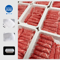 Boîte MAP en PP/PET à usage unique pour un emballage alimentaire hygiénique dans la restauration