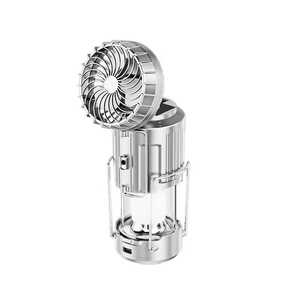 Linterna LED Brillante para Camping con Ventilador, Alimentación por Batería USB, Luz Blanca, Portátil y Colgable para Senderismo - Product Image 1