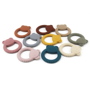 Mordedores de Silicona para Bebés con Forma de Panda, Suaves, Libres de BPA, de Grado Alimenticio, Venta al Por Mayor de Fábrica 2026 - Product Image 3