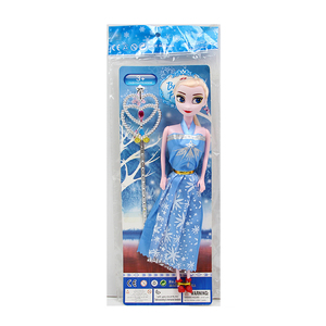 Juego <span class=keywords><strong>de</strong></span> Accesorios <span class=keywords><strong>de</strong></span> Plástico Suave <span class=keywords><strong>de</strong></span> 30 cm con Diseño <span class=keywords><strong>de</strong></span> Dibujos Animados, Muñecas <span class=keywords><strong>de</strong></span> PVC/PP con Ojos Impresos, Princesa <span class=keywords><strong>de</strong></span> las Nieves Congelada, Varita Mágica, Juguete Modelo al por Mayor - Product Image 1