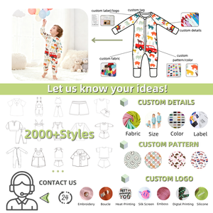 High Quality Romper Baby Clothes Terry Cloth Baby Middle Sleeve Romper Contrast Trim Chest Pocket Toddler <strong>Onesie</strong> for 0-3T - Product Image 6