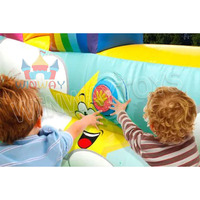Aire de jeux gonflable combinée de qualité commerciale, thème princesse pour tout-petits, château gonflable, toboggan, parc gonflable Funcity, fête
