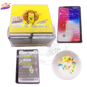 Imballaggio del giocattolo del telefono cellulare dei bambini di vendita caldi caramelle scoppiettanti magiche fruttate