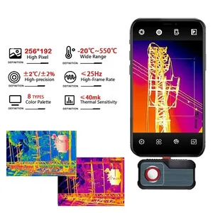 256*192 Pixels Handheld <b>Thermal</b> <b>Camera</b> Android Type C Mobile Infrared <b>Imager</b> OEM/ODM Supported for Electrical Repair GW203U Ther - Product Image 5
