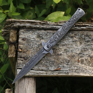 Cuchillo de Bolsillo Personalizable de Grado OEM, Hoja Plegable de Acero Inoxidable Afilada como una Navaja, con Mango G10, Ideal para Camping y Senderismo - Product Image 4