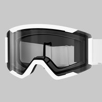 RTS 7095 Lunettes de ski Double couches UV400 Anti-buée Grand masque de ski Lunettes de ski Hommes Femmes Neige Snowboard Lunettes