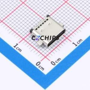 HX-TYPE-C 24P-0.8 CONN USB3.1 USB Connector SMD Connector Type-C Female Sink Board 24P - Product Image 1