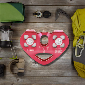 Yüksek Kaliteli Açık Hava Sporları Tırmanışı Alüminyum Zipline Büyük Yük Taşıma Kapasiteli Kaya Tırmanışı Ekipmanı - Product Image 5