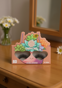 Pestañas postizas Grenobil 8D K2B6 con pegamento, 1440 piezas, 2 colores mezclados - Product Image 2