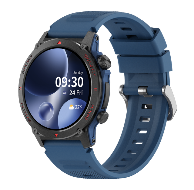 SK136 HD Quality AMOLED Smartwatch for Men & Women Fitness Bracelet BT Call Blood Oxygen Water Resistant IOS Operation System