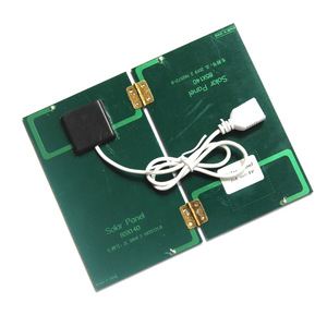 Masuyoshi Mitsu <b>Foldable</b> <b>Solar</b> Charging <b>Panel</b> 4.8W USB Mobile Phone Power Bank Charger - Product Image 4