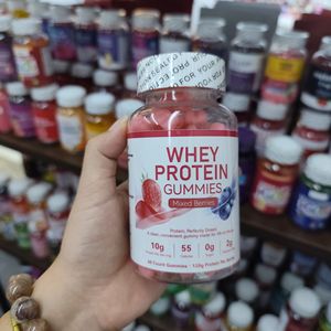 OEM ODM Whey Protein Gummies Sports Nutrition Energy Support Supplement Candy Protein Gummies - Product Image 1