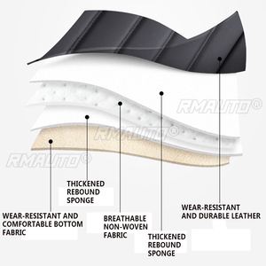 Funda de Asiento de Coche de 5 Plazas, de Cuero PU, Juego Completo con Reposacabezas y Almohada Lumbar, Universal 5D para SUV, Camioneta y Automóvil - Product Image 5