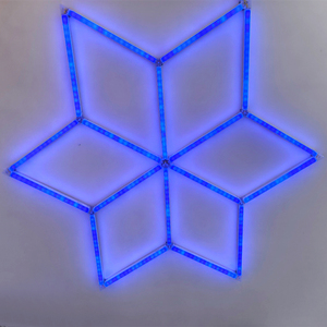 Lámpara LED Hexagonal RGB para Techo de Cabina de Lavado de Autos, Luces de Detallado de Autos, Lámpara de Garaje, Luces LED de Colores Cambiantes para Talleres Profesionales - Product Image 1