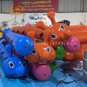 Vers géants gonflables, chenilles gonflables, jouets de parc aquatique, activités de jeu pour les équipes de course - Product Image 2
