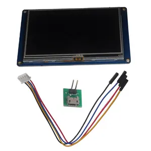 Nextion 4.3寸人机界面液晶显示模块TFT触摸屏适用于Arduino Raspberry Pi ESP8266 NX4827T043