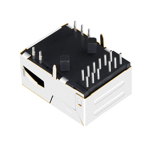 Tab Up Low Profile magnétique <span class=keywords><strong>RJ</strong></span> <span class=keywords><strong>45</strong></span> prise blindée 1 Port <span class=keywords><strong>10G</strong></span> prise femelle RJ45 - Product Image 4