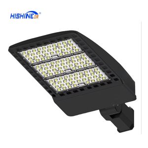 Hishine 400W LED Street Light for Big Parking Lot Fixed Outdoor Parking Lot Light Remote Control Aluminum Body Electric Power - Product Image 1