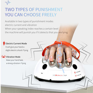 Détecteur de liaires à chocs électriques amusants, <span class=keywords><strong>Machine</strong></span> de jeu polygraphique, 34 modèles, 2 modèles - Product Image 3