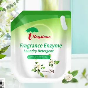 Hot Sale Plant Fragrant Scent Enzymatic Laundry Liquid Detergent For Clothes Washing And Long Term Scent 2kg