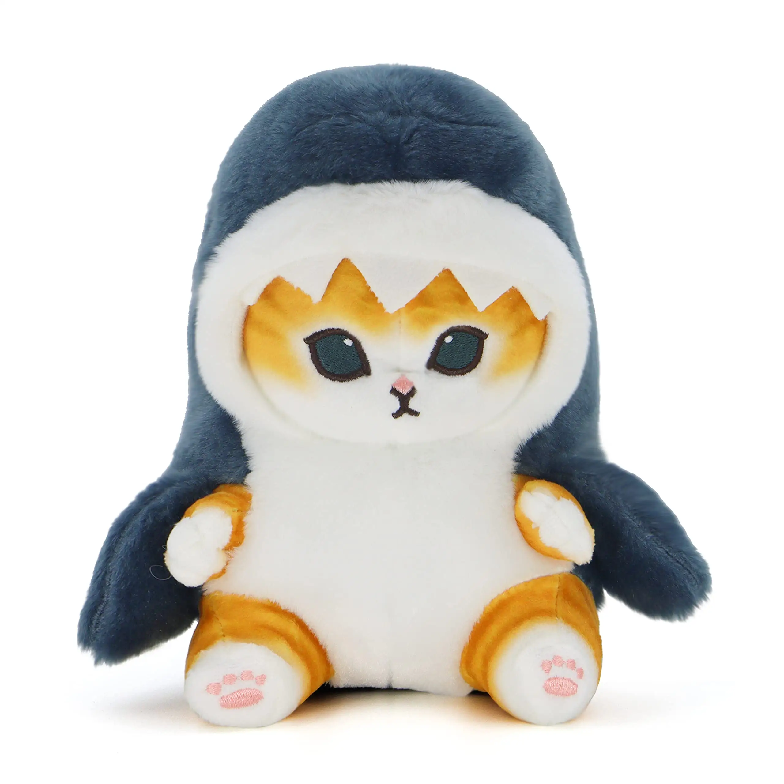 뜨거운 판매 스타일 Kawaii 상어 고양이 봉제 장난감 소년을위한 동물 인형 부드러운 베개