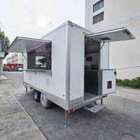 Remorque de restauration mobile de qualité supérieure pour la vente de produits alimentaires, idéale pour les concessions, les traiteurs, les camions à biscuits et les cuisines mobiles