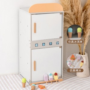 Jouets de cuisine en bois blanc pour enfants : four, réfrigérateur, machine à laver – Jeu d'imitation en gros - Product Image 5