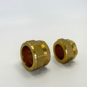 水系统用高压黄铜六角压缩28毫米35毫米42毫米管件端盖塞 - Product Image 4