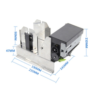 Impresora de Quiosco HSPOS K3UPS, 250 mm/s, Cortador Automático, USB, RS232, Paralelo, 532g, M-T532, Sensor de Papel Integrado, Compatible con Windows y Linux, para Cajeros Automáticos y Autoservicio