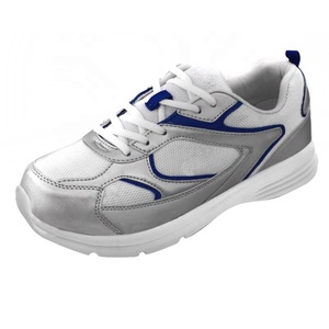 Zapatos para diabéticos KPU superior <span class=keywords><strong>MD</strong></span> + TPR suela deportes estilo encaje cómodo médico zapatos - Product Image 1