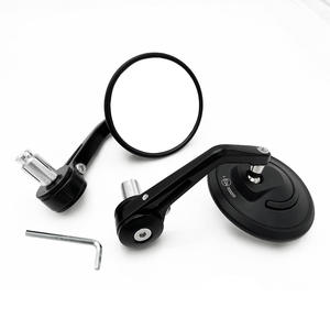 Réflecteur de guidon de moto en alliage d'aluminium, rétroviseur de guidon rétro - Product Image 5