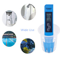 Fonction de conductivité 0-5000ppm stylo testeur de qualité de l'eau 3 en 1 TDS EC compteur de température