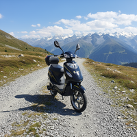 Motocicletas Eletrica Moto Adultes Matriculables Moto Scooter Électrique Cyclomoteur Électrique avec Pédale Eletrica Adulto