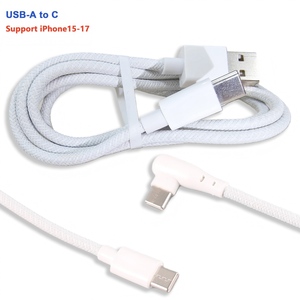 Cable USB <span class=keywords><strong>A</strong></span> <span class=keywords><strong>a</strong></span> Tipo-<span class=keywords><strong>C</strong></span> Trenzado, Carga Rápida de 3A, Material de Nailon Resistente <span class=keywords><strong>a</strong></span> la Flexión, para Teléfono Móvil y Banco de Energí<span class=keywords><strong>a</strong></span>, 1m/1.5m/2m - Product Image 1