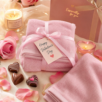 Serviette en coton personnalisée avec impression UV, images personnalisées, douce et absorbante, pour cadeaux de Noël et de Thanksgiving
