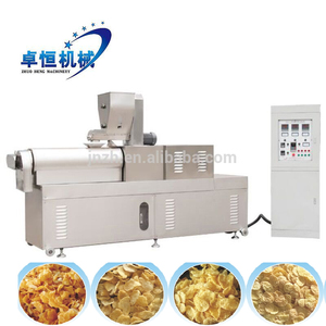 Máquina automática de fabricación de copos de maíz Chocos de maíz crujiente Zhuoheng, línea de producción de procesamiento de <span class=keywords><strong>cereales</strong></span> para desayuno - Product Image 6