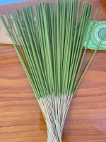 Bâtons d'encens aromatiques à l'eucalyptus de 30 cm, naturels, faits à la main, écologiques, biologiques, aromathérapie, méditation, yoga, spa, toutes saisons