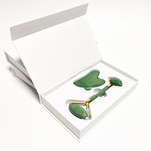 Rouleau de jade en pierre de cristal naturel, avec logo personnalisé, pour les soins de la peau, 1 pièce - Product Image 4