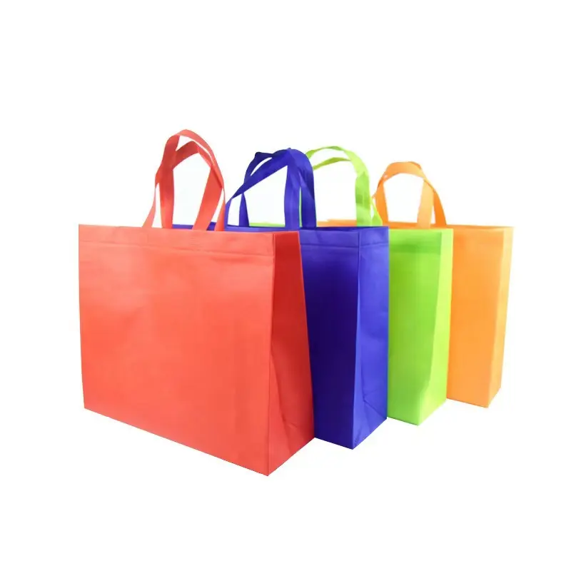 Sacola de compras não tecida reutilizável personalizada sacola de compras sacola não tecida