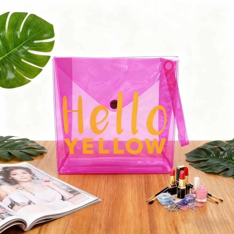 Wholesale Custom Clear PVC Toiletry Storage