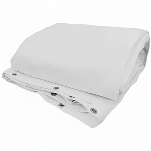Telone Impermeabile in Polietilene Bianco ITALFROM 2x3 Metri con Occhielli - Product Image 1