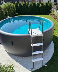 <span class=keywords><strong>Piscine</strong></span> gonflable d'extérieur Drop Stitch, <span class=keywords><strong>piscine</strong></span> hors sol pliable de 3m, 4m, <span class=keywords><strong>5m</strong></span> de diamètre pour la famille et le jardin - Product Image 4